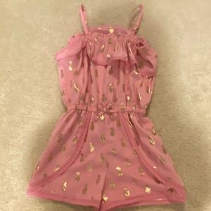 Juicy Couture pink romper